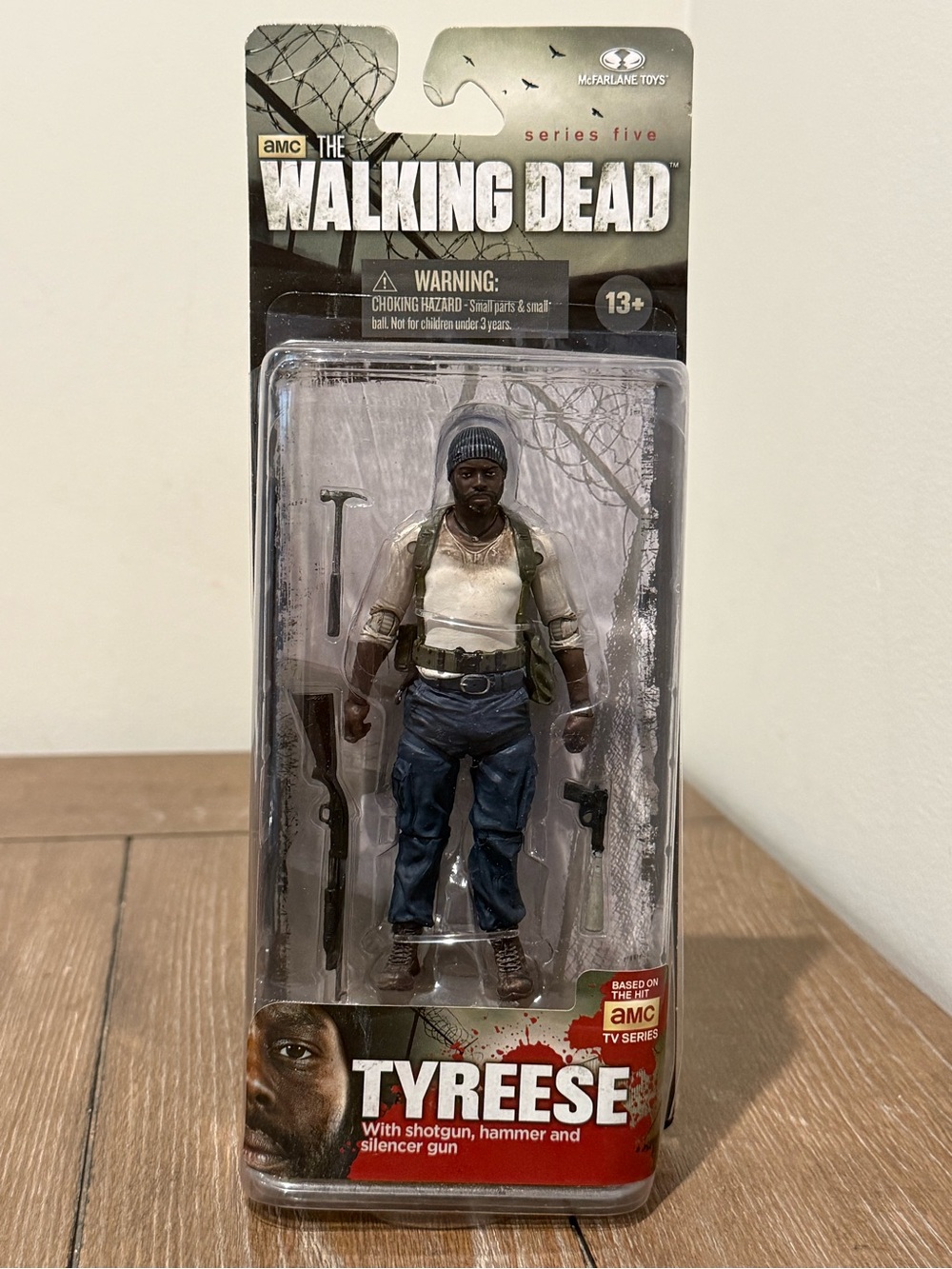 AMC The Walking Dead Tyreese 5 inch Action Figure Series 5- McFarlane Toys